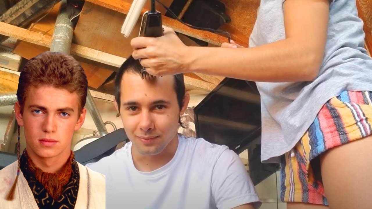 My Wife Shaves my beard and head like Anakin Skywalker