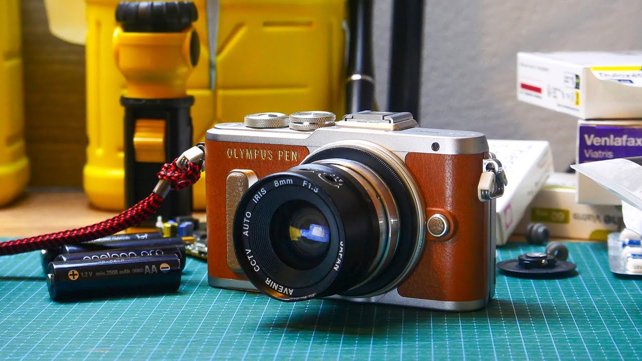 AVENIR CCTV AUTO IRIS 8mm F1.3 на беззеркальном фотоаппарате Micro 4/3.