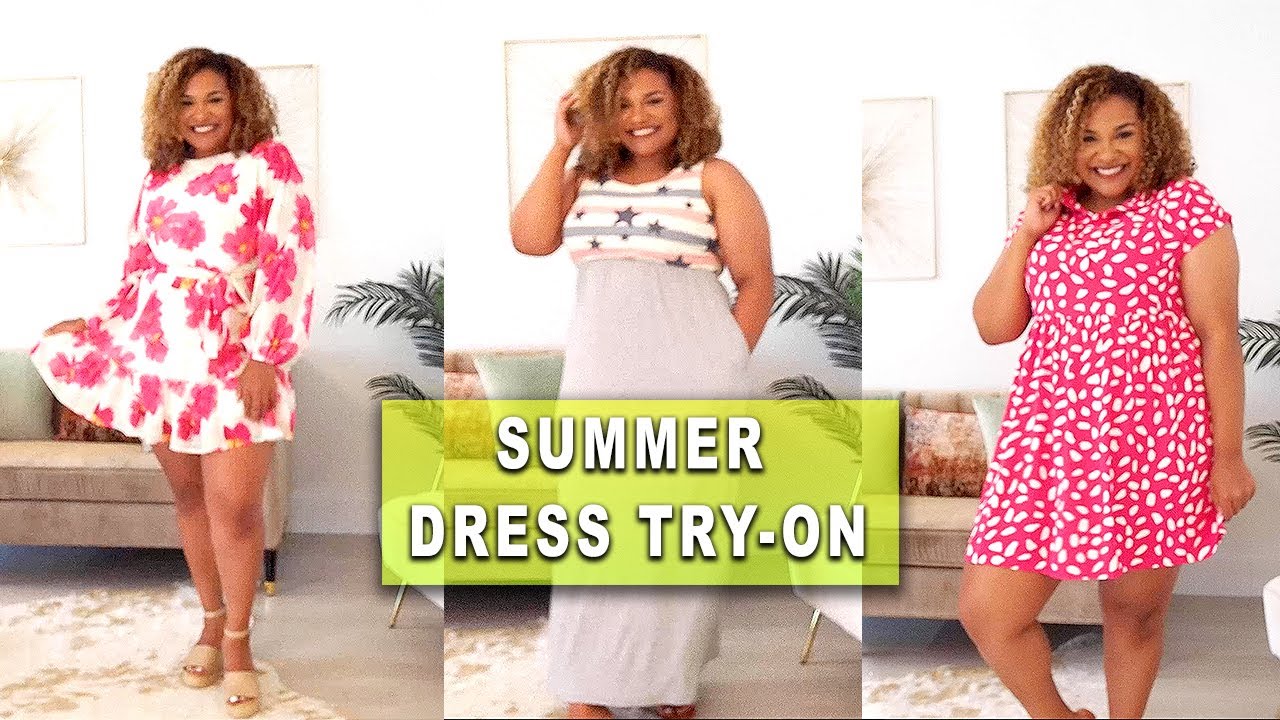 The Mint Julep Boutique Model, Janae // Summer Dress Try-On
