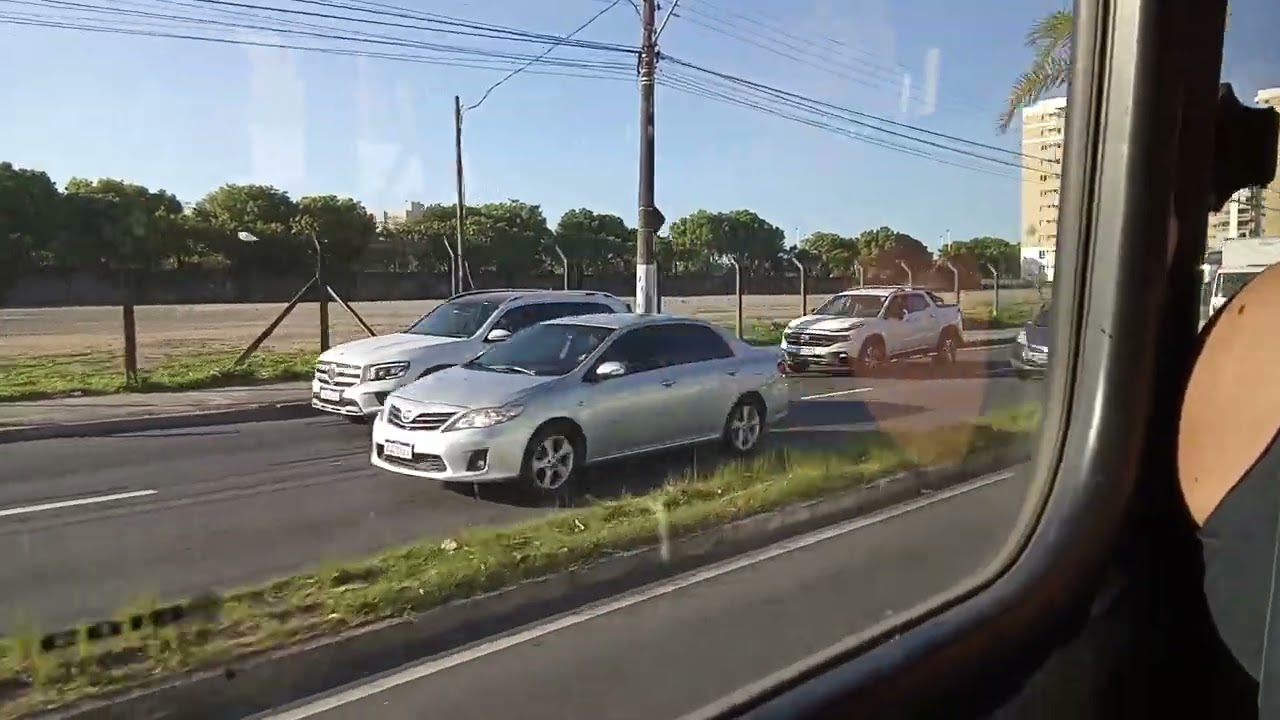 Andando no ônibus de vitória