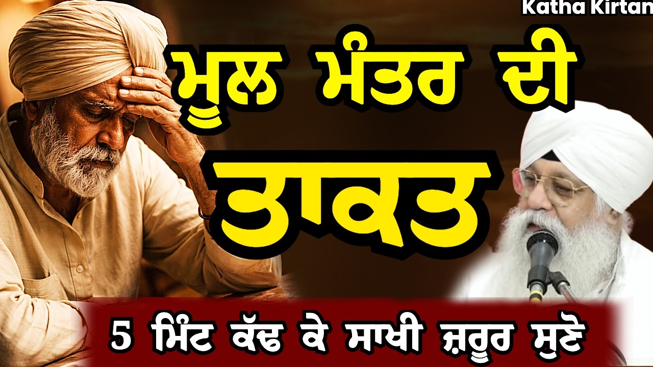 Mool Mantar di Takat | Bhai Guriqbal Singh Ji Katha 2026 #bhaiguriqbalsinghji #guriqbalsinghji