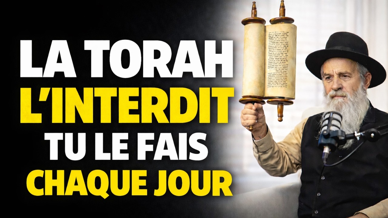 La Torah interdit ces 5 habitudes modernes qui bloquent ton abondance.