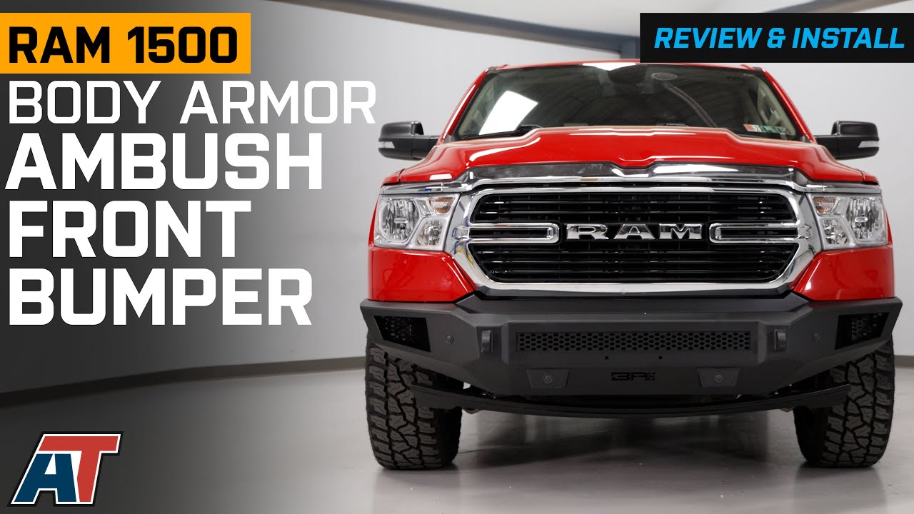 2019-2024 RAM 1500 Body Armor 4x4 Ambush Series Front Bumper Review & Install