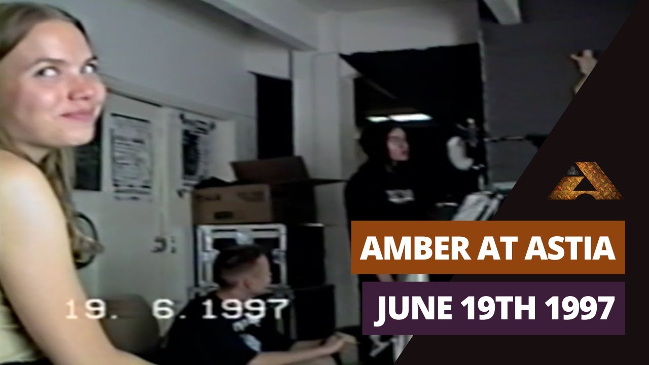Amber recording session at Astia studio on June 19th 1997
