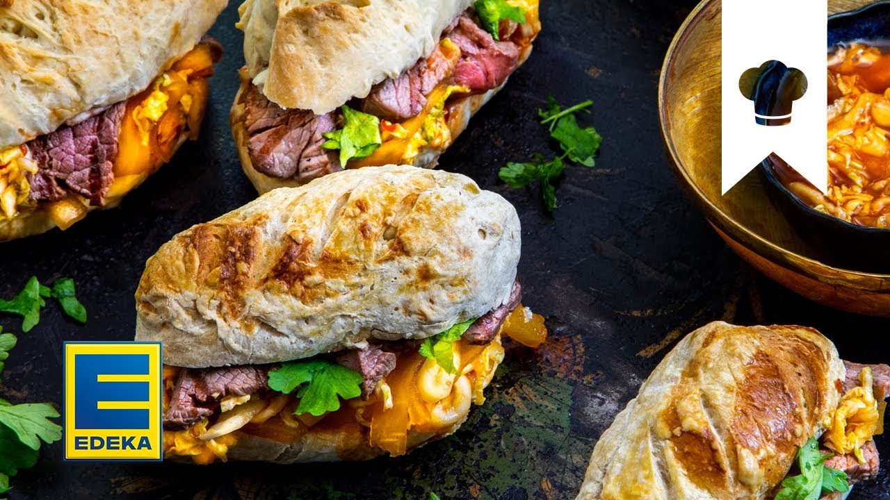 Bánh mì selber machen | Vietnamesisches Sandwich mit Rindfleisch | EDEKA