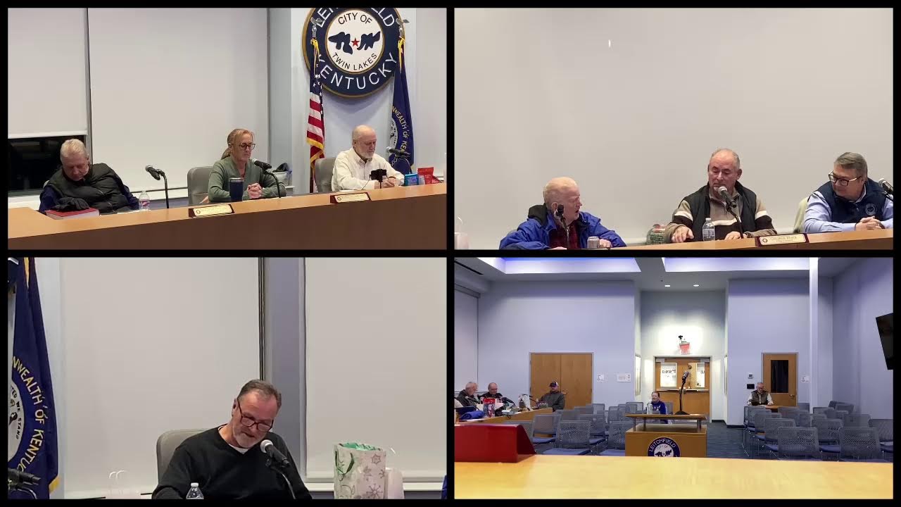Leitchfield City Council meeting 12/15/2025