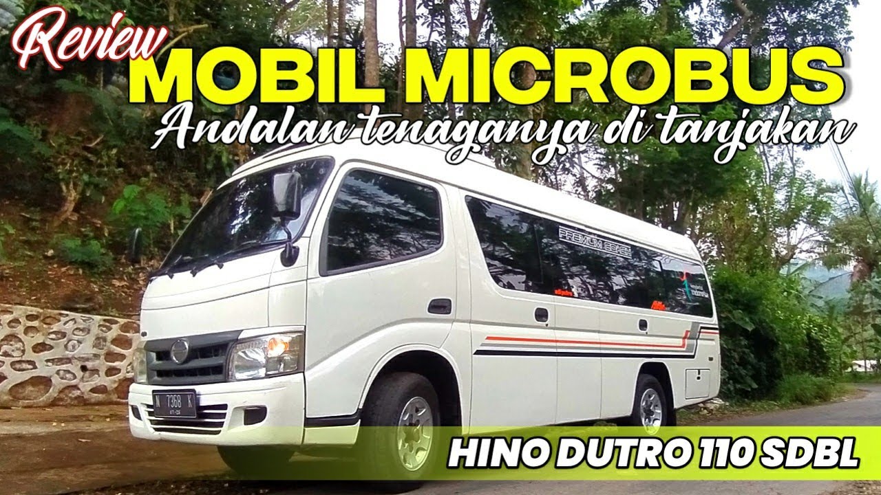 TENAGA SUPER BESAR!! REVIEW MOBIL MICROBUS HINO DUTRO 110 SDBL