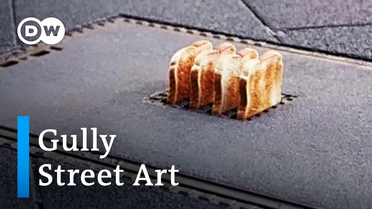Streetart-Installationen auf Kanaldeckel | Euromaxx