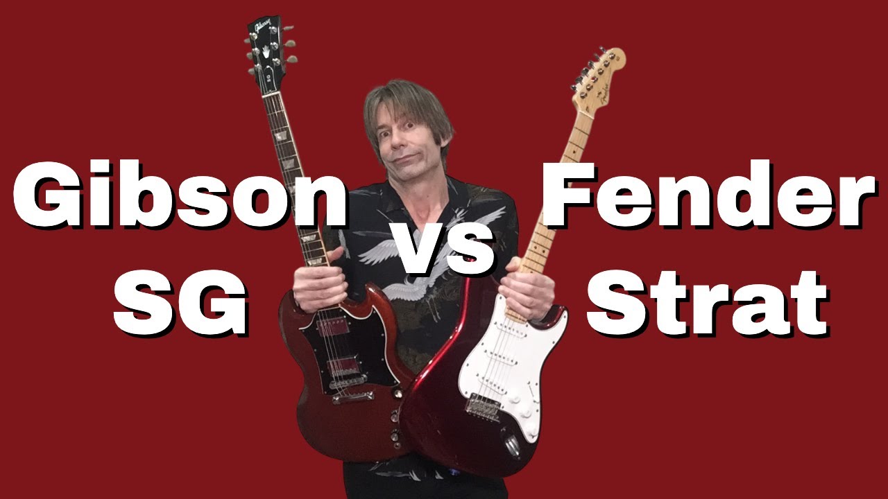 Fender Strat vs Gibson SG Comparison  Demo