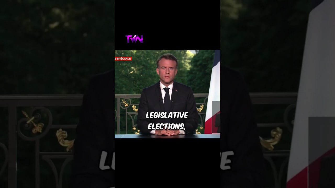 BREAKING: Macron Dissolves French National Assembly, Snap Elections Called for June 30 #french
