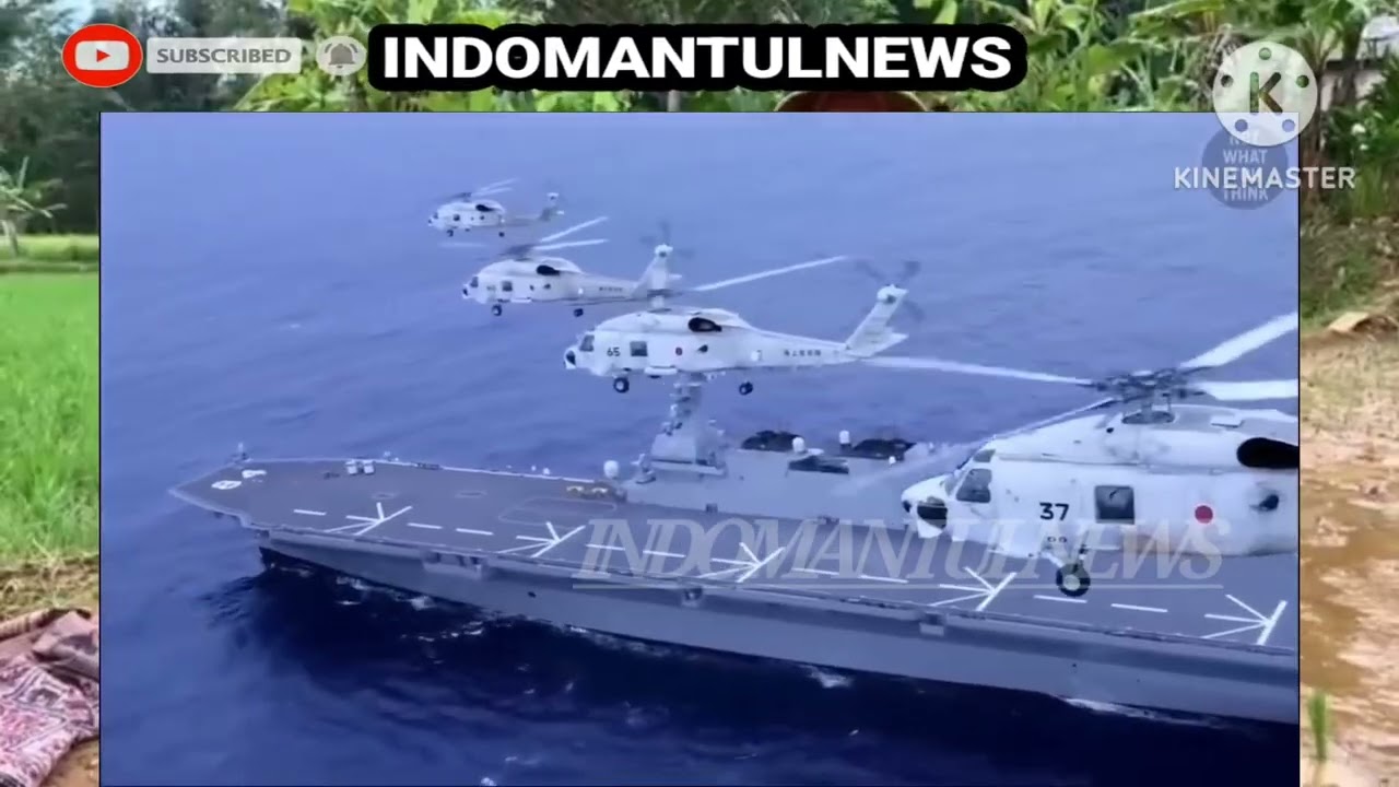 TNI SIAPKAN PANGKALAN KAPAL INDUK BESERTA 500 AWAK TERBAIK, TIONGKOK KRITIK PERJANJIAN DAGANG RI  AS