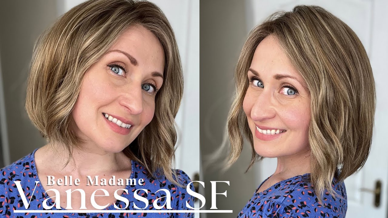 Quality. Style. Romance. Vanessa SF by Belle Madame in Caramel Root  #syntheticwig #wigreview