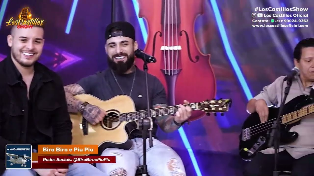 Gabriel & Martinez e Biro Biro e Piu Piu no Programa Los Castillos Show