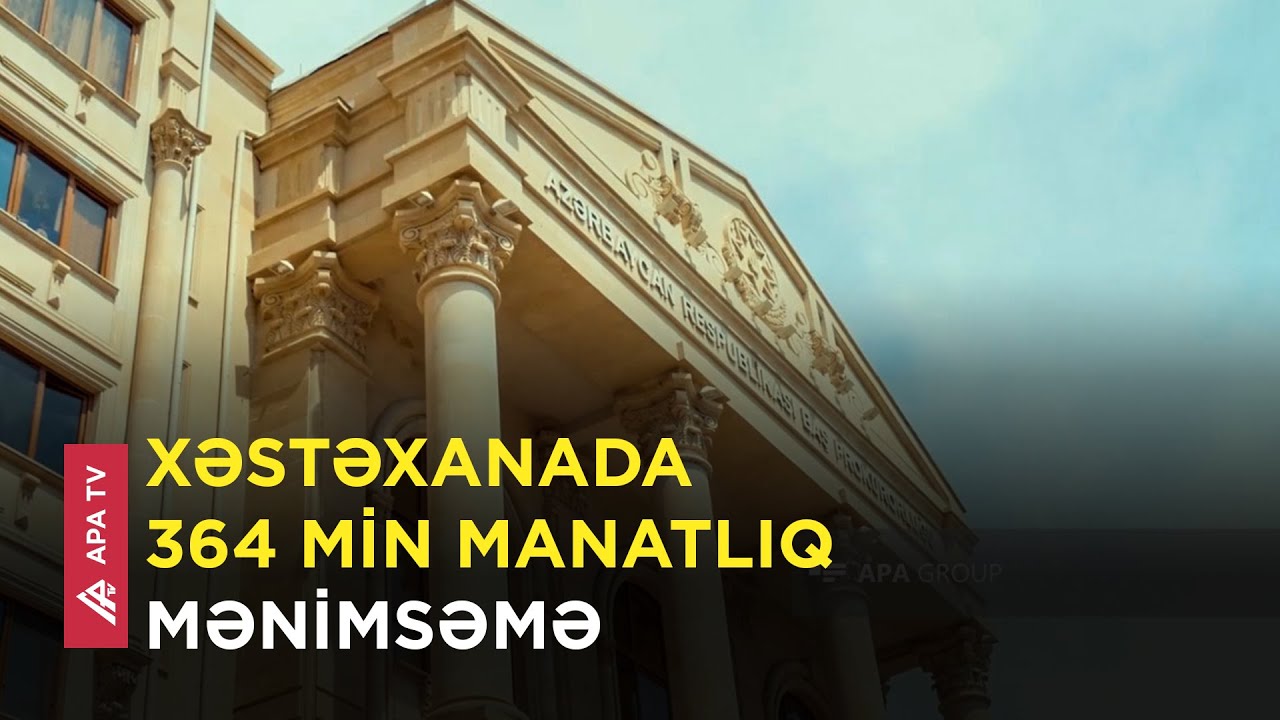 364 minlik mənimsəməyə görə Gəncədə 2 vəzifəli şəxs ev dustağı oldu – APA TV