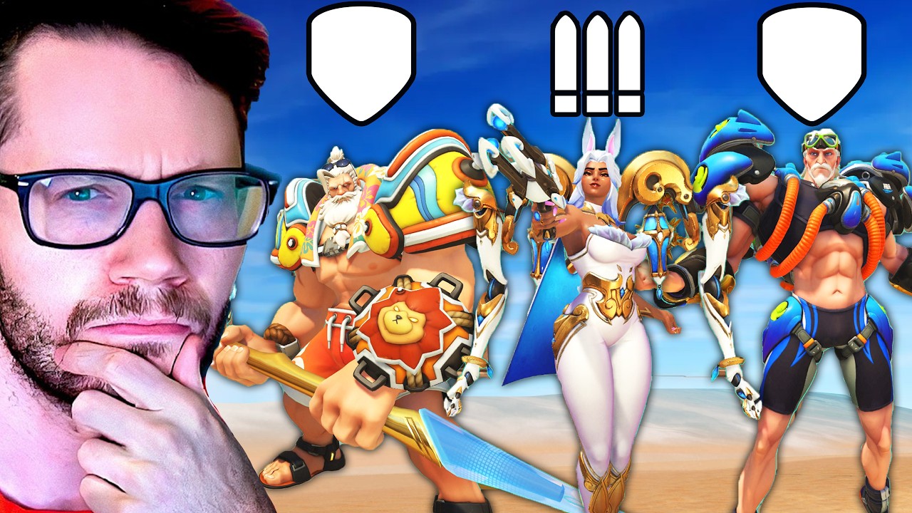 Найди ФЕЙКОВОГО танка в Overwatch (с Emongg и ZBRA)