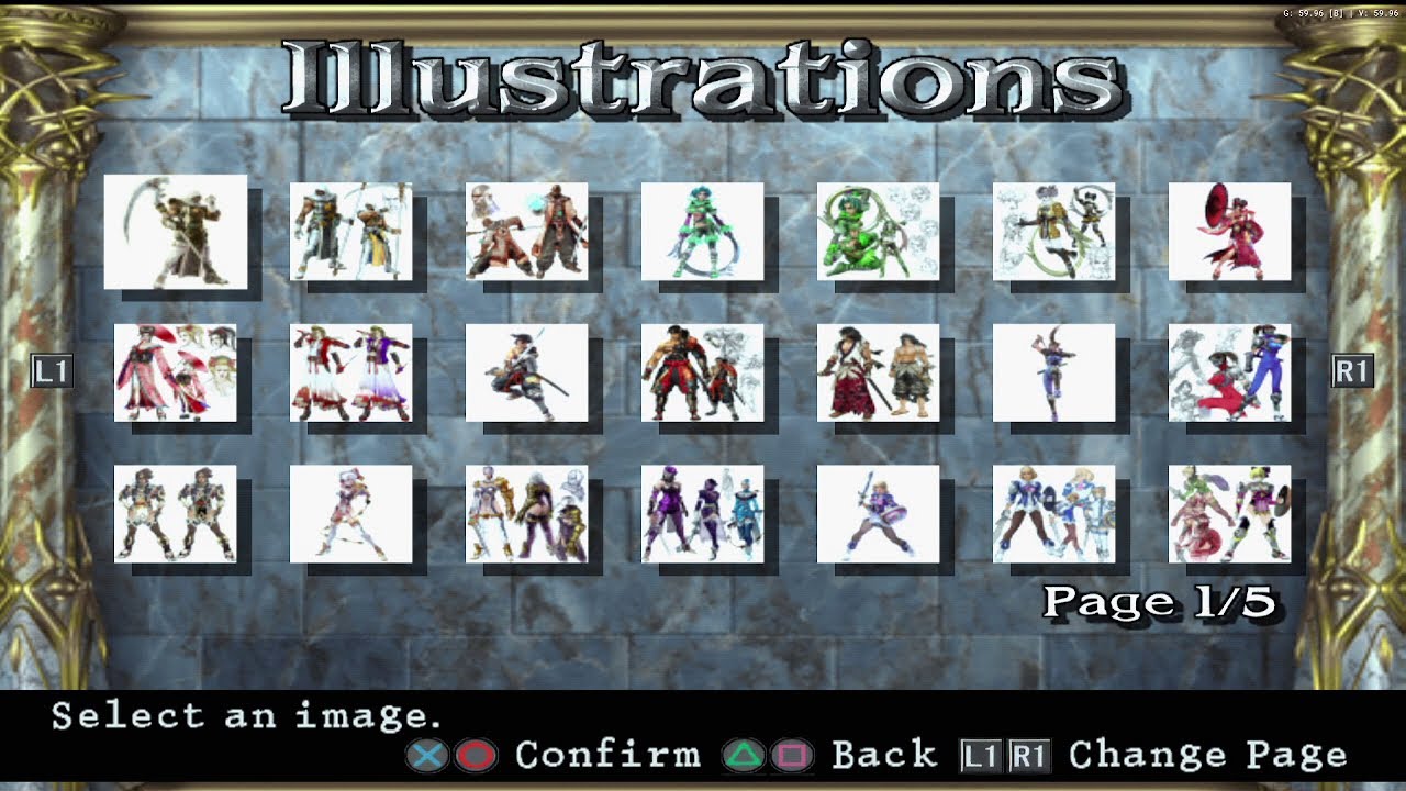 SoulCalibur 3 - Art Gallery - Illustrations