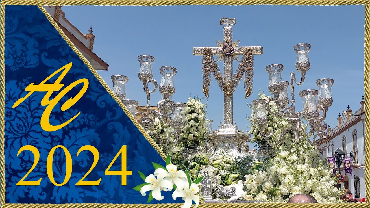 CRUZ DE ARRIBA de Villarrasa (B.M. Mercedes de Bollullos) - Procesión de regreso