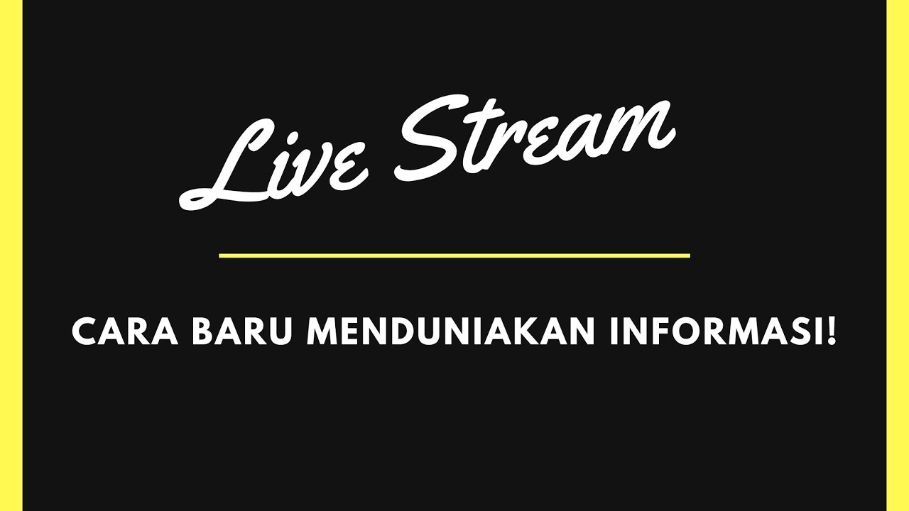 Jasa Live Streaming  - Soundjakarta.com