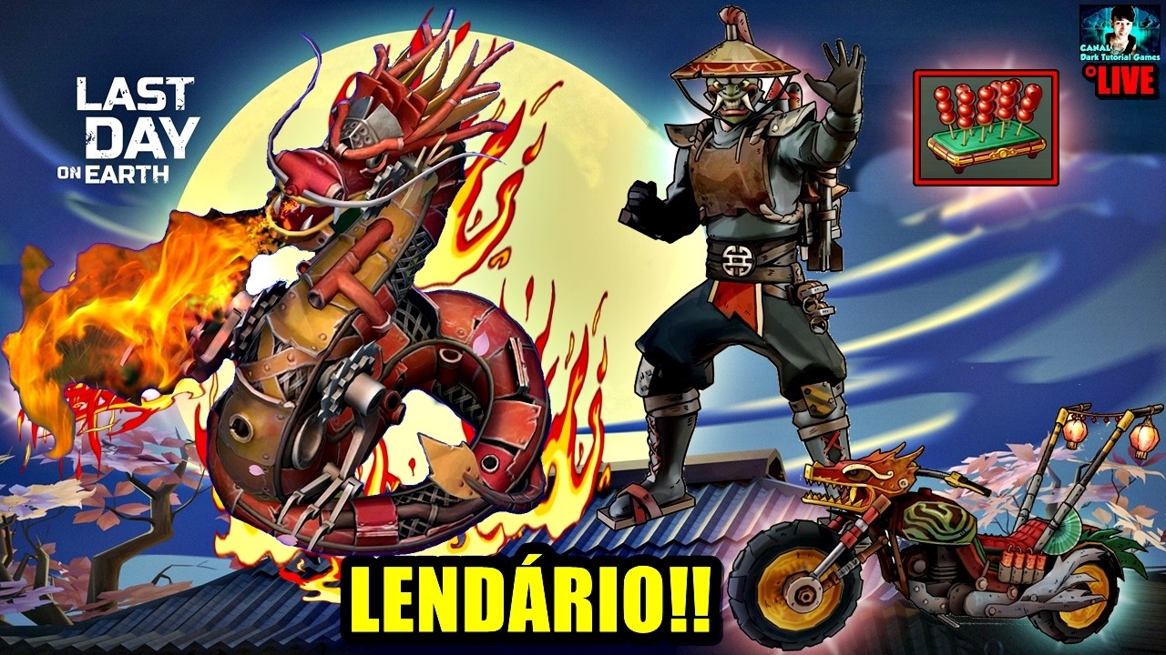 ●NÍVEL MÁXIMO!! NOVO ITEM PARA BASE — 🐉DRAGÃO DA LUA 👁 Last Day On Earth