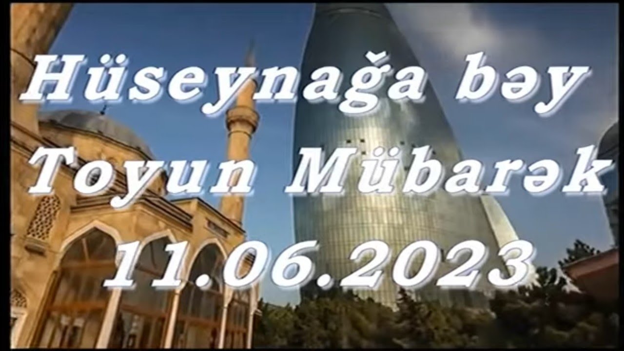 11.06.2023 Binə kəndi  Hüseynağa bəyin toyu 1ci hisse