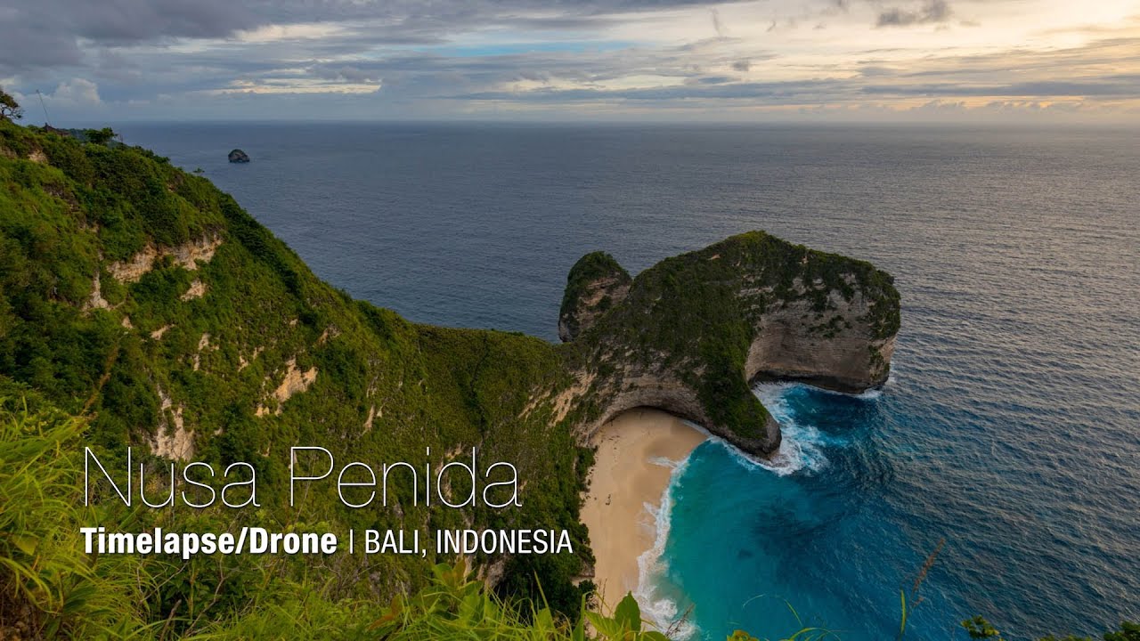Bali - NUSA PENIDA - timelapse/drone video