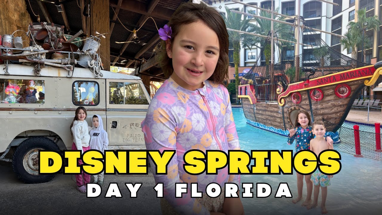 Exploring Disney Springs in Orlando, Florida! 
