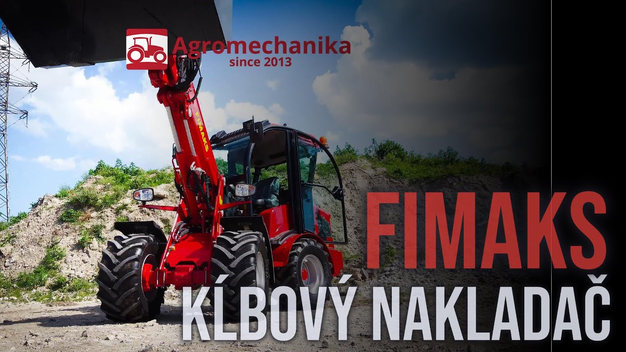 Kĺbový nakladač FIMAKS LT50 - Predstavenie kolesového nakladača