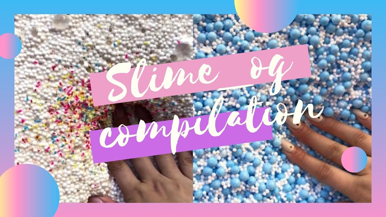 [ASMR] SATISFYING and CRUNCHY Floam Slime Compilation - Slime_og