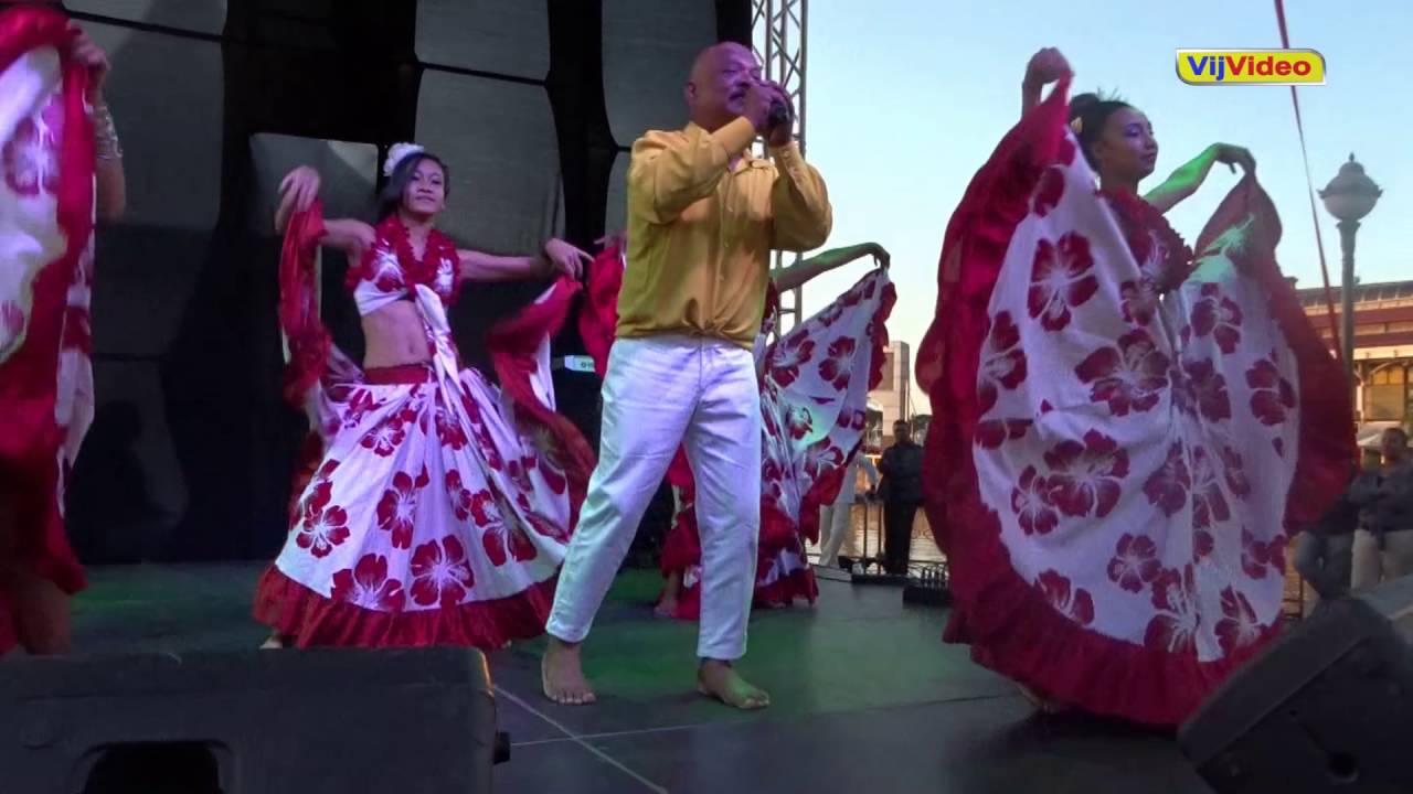 Harold Berty with Mauricette Dance Group