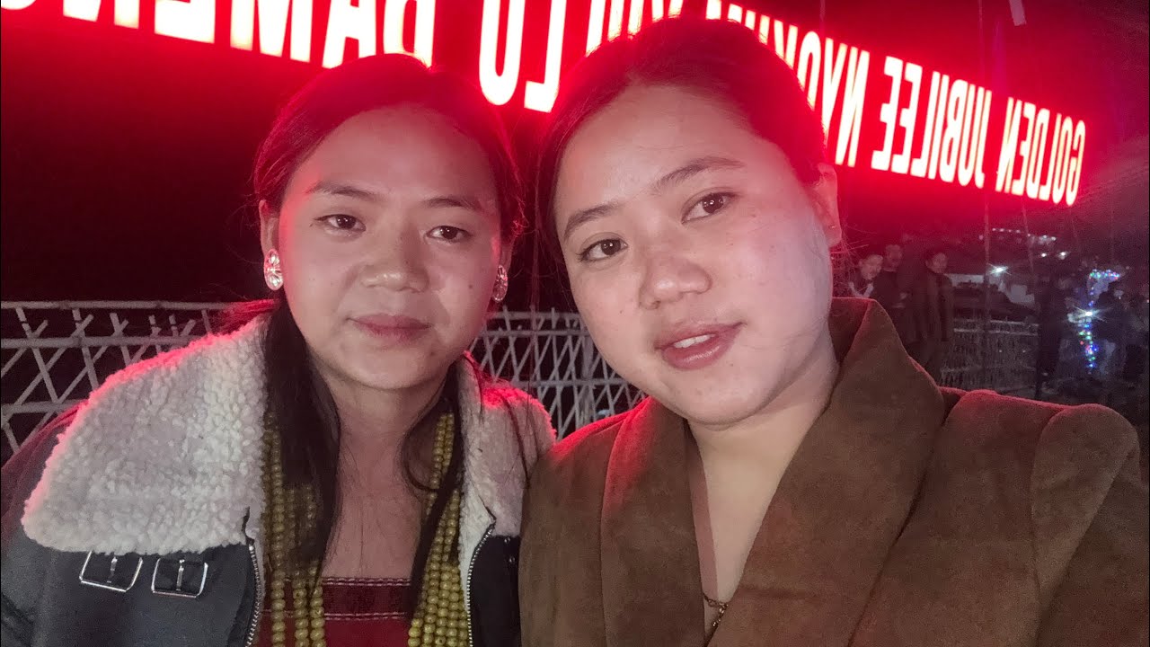 During the 50 years golden jubilee Nyokum yullo celebration at Bameng 💕