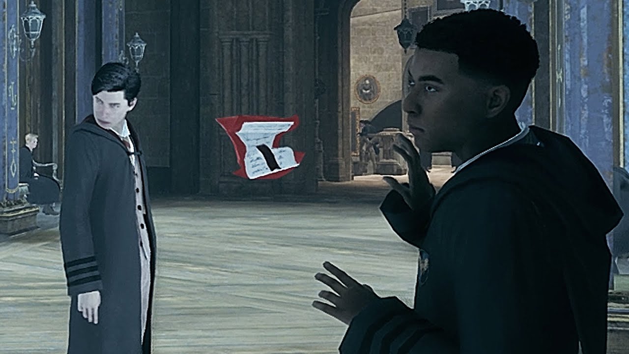 Students receiving howlers from their parents –  Hogwarts Legacy
