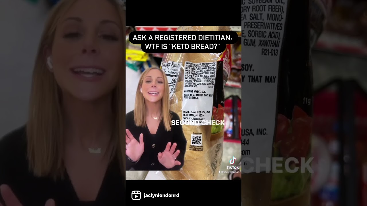 Keto Bread Isn't a Real Food