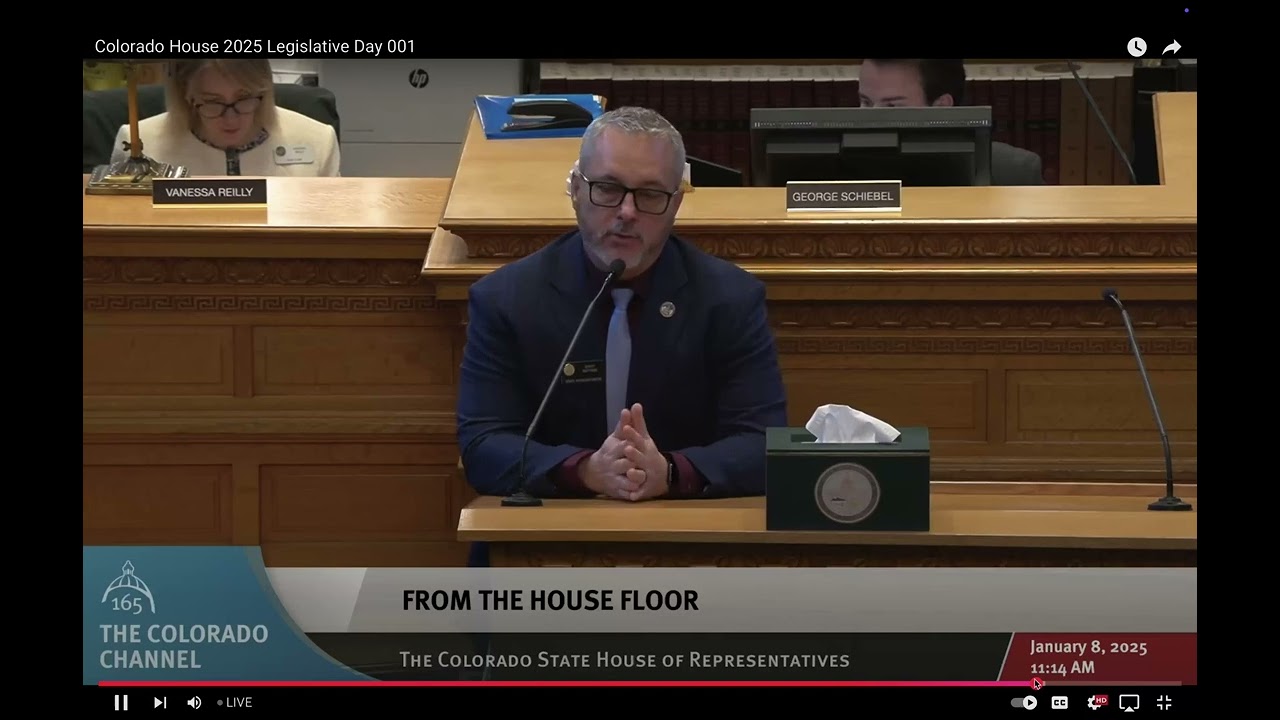 Rep. Scott Bottoms nominates Minority Leader Rose Pugliese for Speaker of the House.