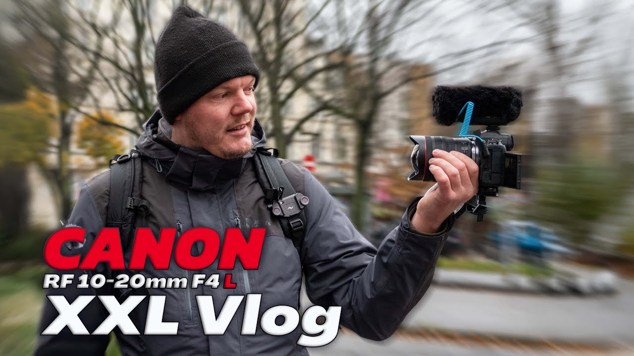Ich habe ein spezielles Objektiv gemietet - Canon RF 10-20mm F4L