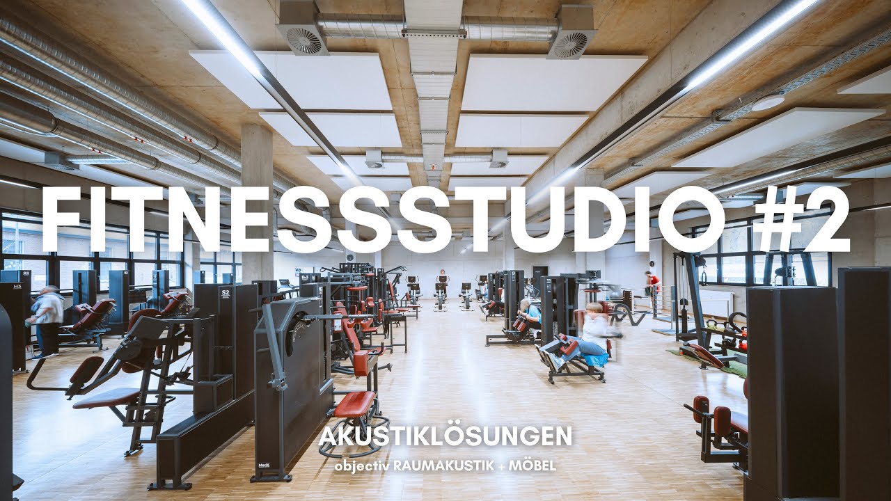 Akustiklösungen | Fitnessstudio #2