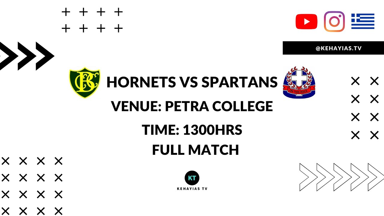 CBC's Hornets VS Petra's Spartans || FULL MATCH || Season Game 4