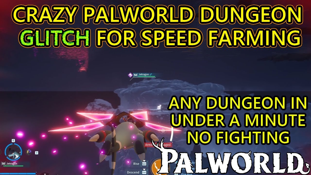 Palworld Glitch Lets You Beat Any Dungeon in Under a Minute With No Fighting. Fast Dungeon Farm