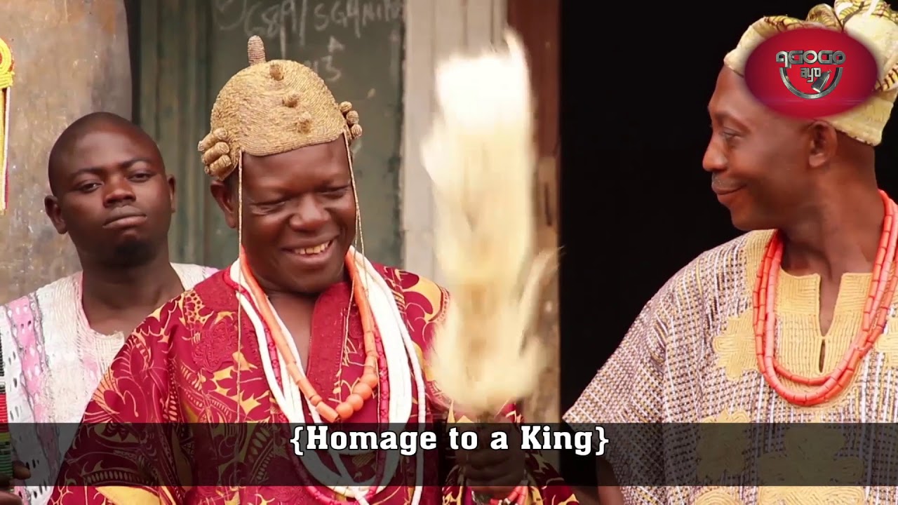A special way to greet a king in Yoruba land