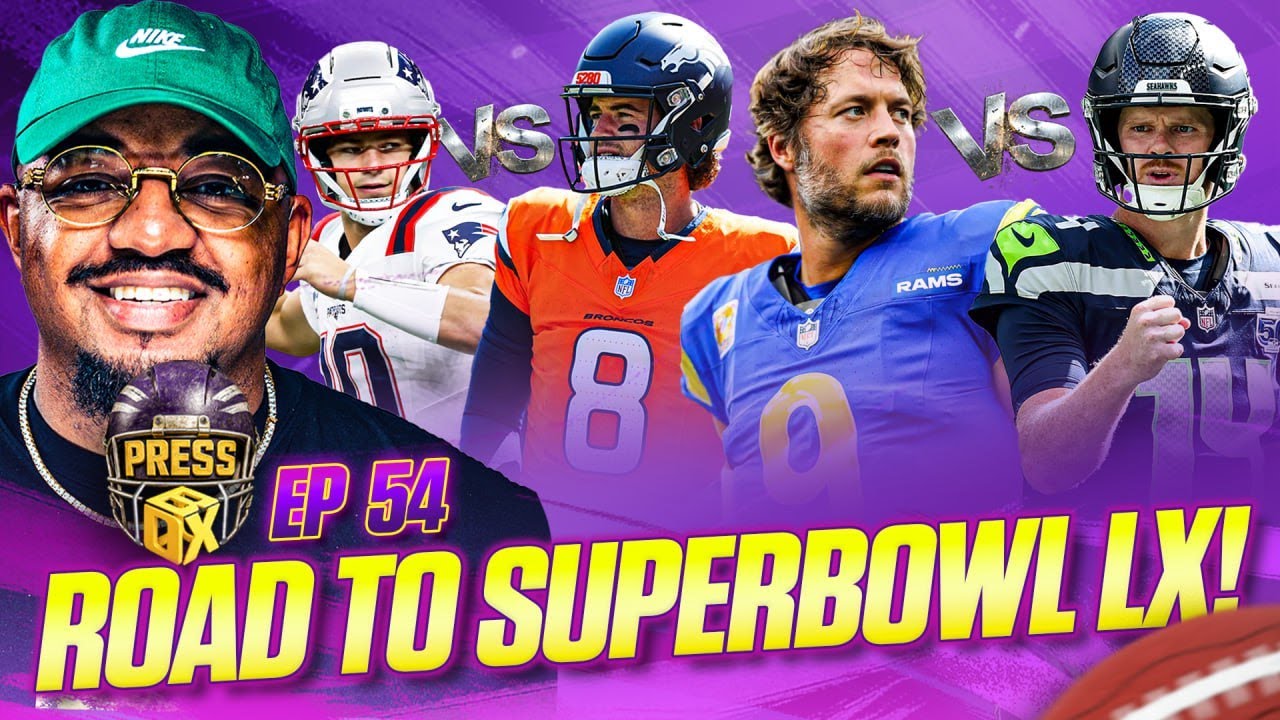 Who Will Punch Their Ticket to Super Bowl LX!? | Press Box