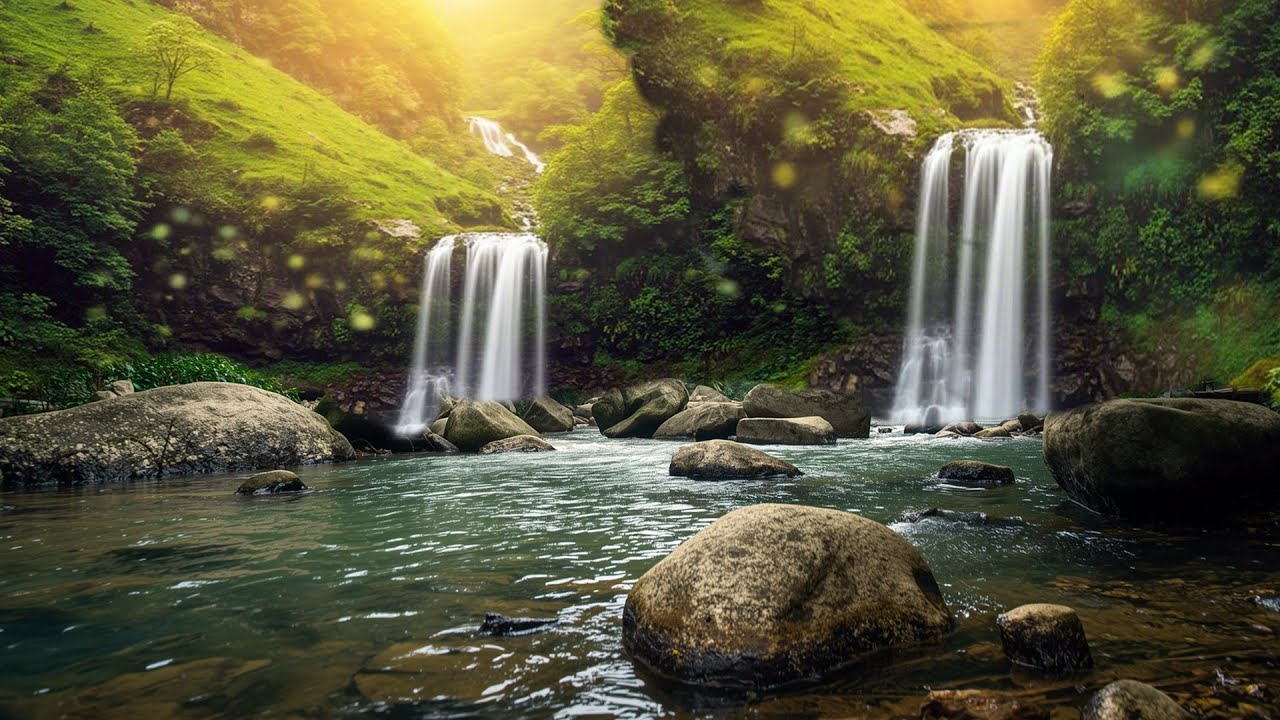NERVOUS SYSTEM RESET WITH SOOTHING MUSIC & PEACEFUL NATURE SOUNDS 🌳🎶