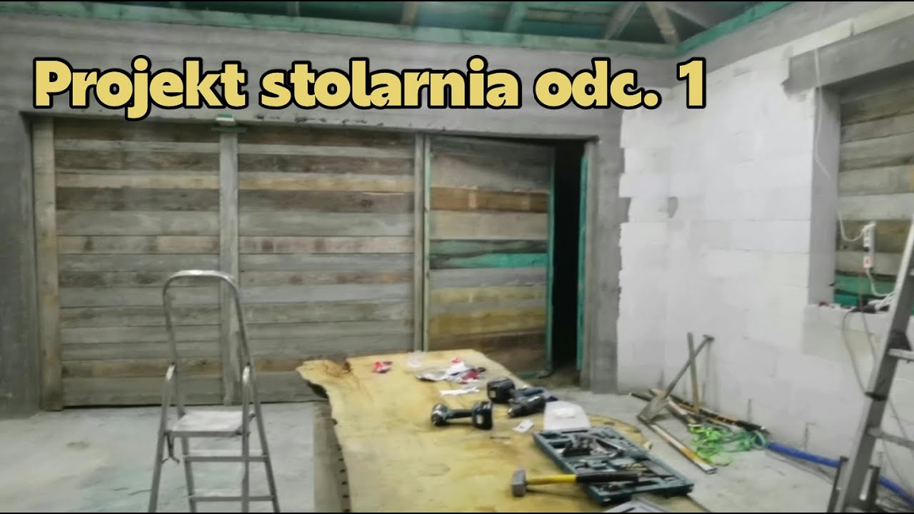 Projekt stolarnia odc. 1 Wprowadzenie i oświetlenie