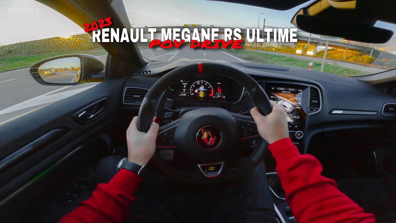 2023 Renault Megane RS Ultime EDC (TCe 300) POV Test Drive & Sound