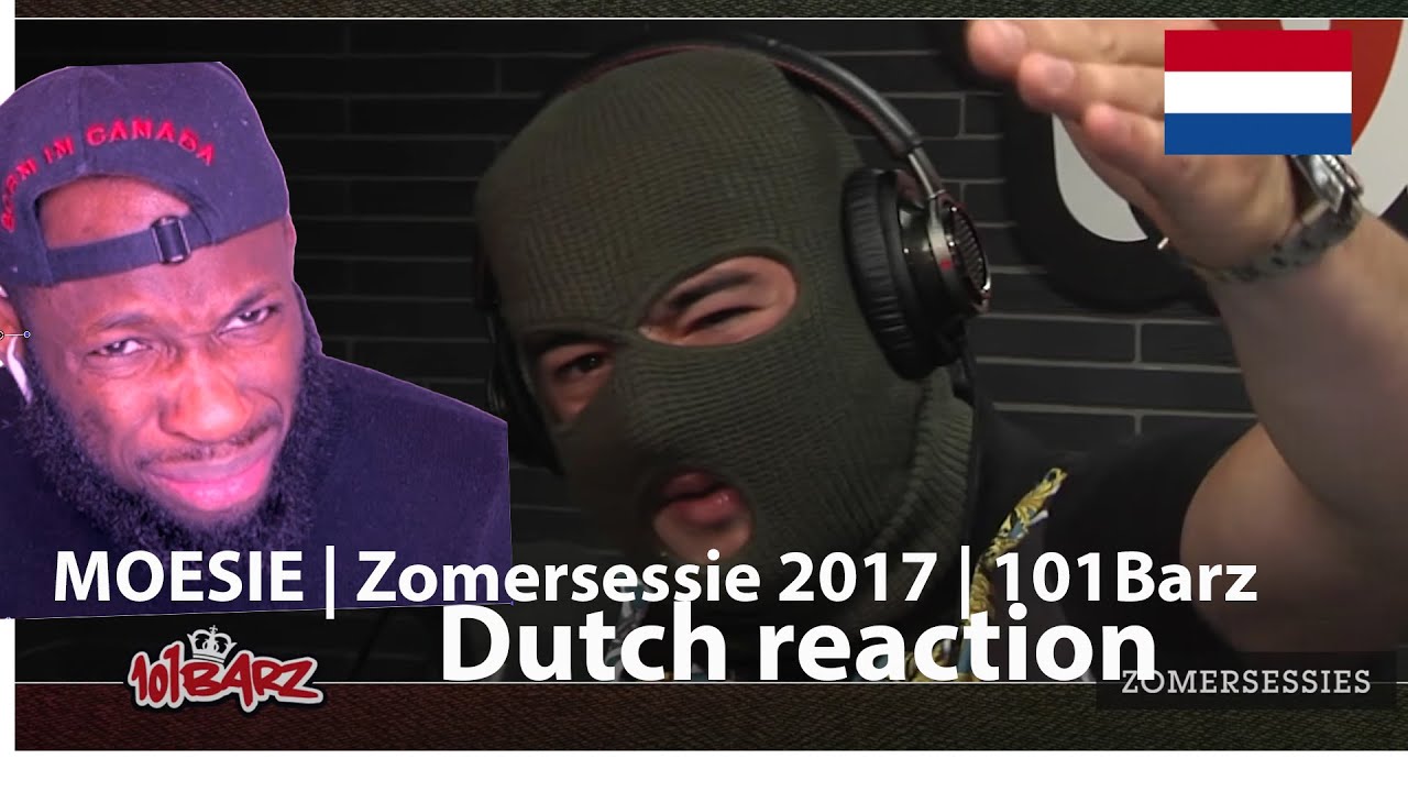 MOESIE | Zomersessie 2017 | 101Barz Reaction🔥🔥