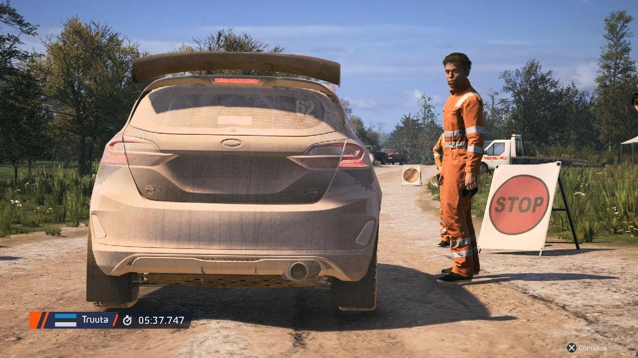 EA SPORTS WRC Jnr Rally of Astonia stage 9 onboard