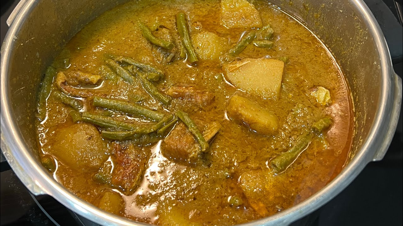 Cari Vôeme dans Masala avec Poisson salez et Pomme de tere (En Creole)-Episode 51