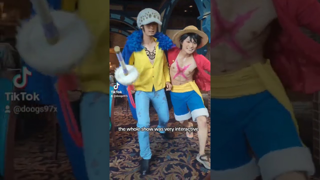 Sanji's Pirate Restaurant At Universal Studios Japan 🇯🇵✊. The One Piece Is Real