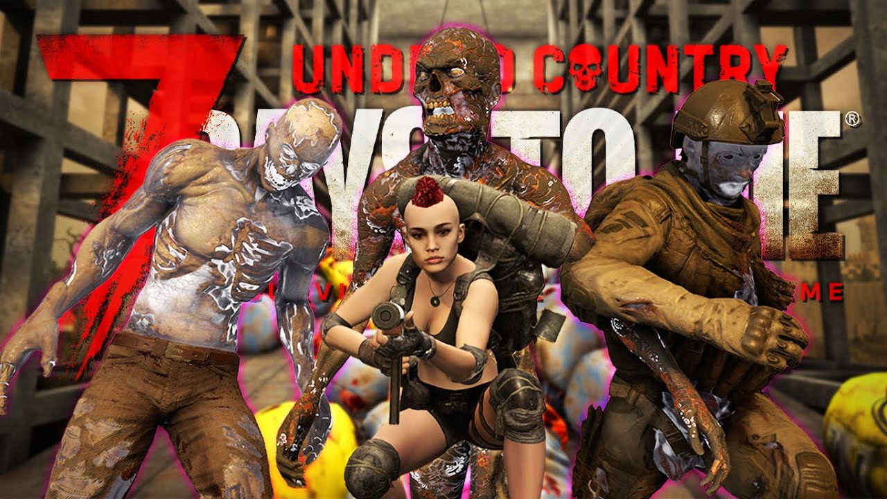 【7DTDMOD】ゲームステージMAX最後の荒れ地ブラッドムーンを攻略して完全制覇！「7 Days to Die UndeadCountry」実況プレイ #END
