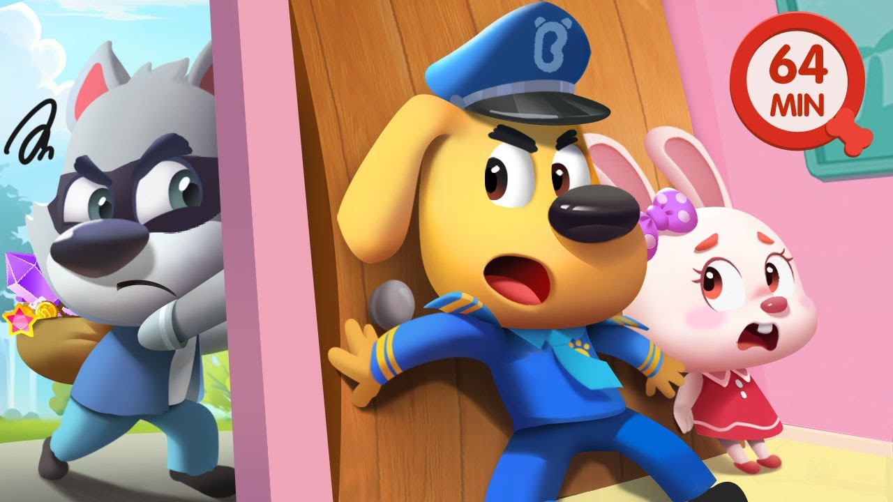 Don't Open Your Door to Strangers | Safety Tips | Kids Cartoons | Sheriff Labrador