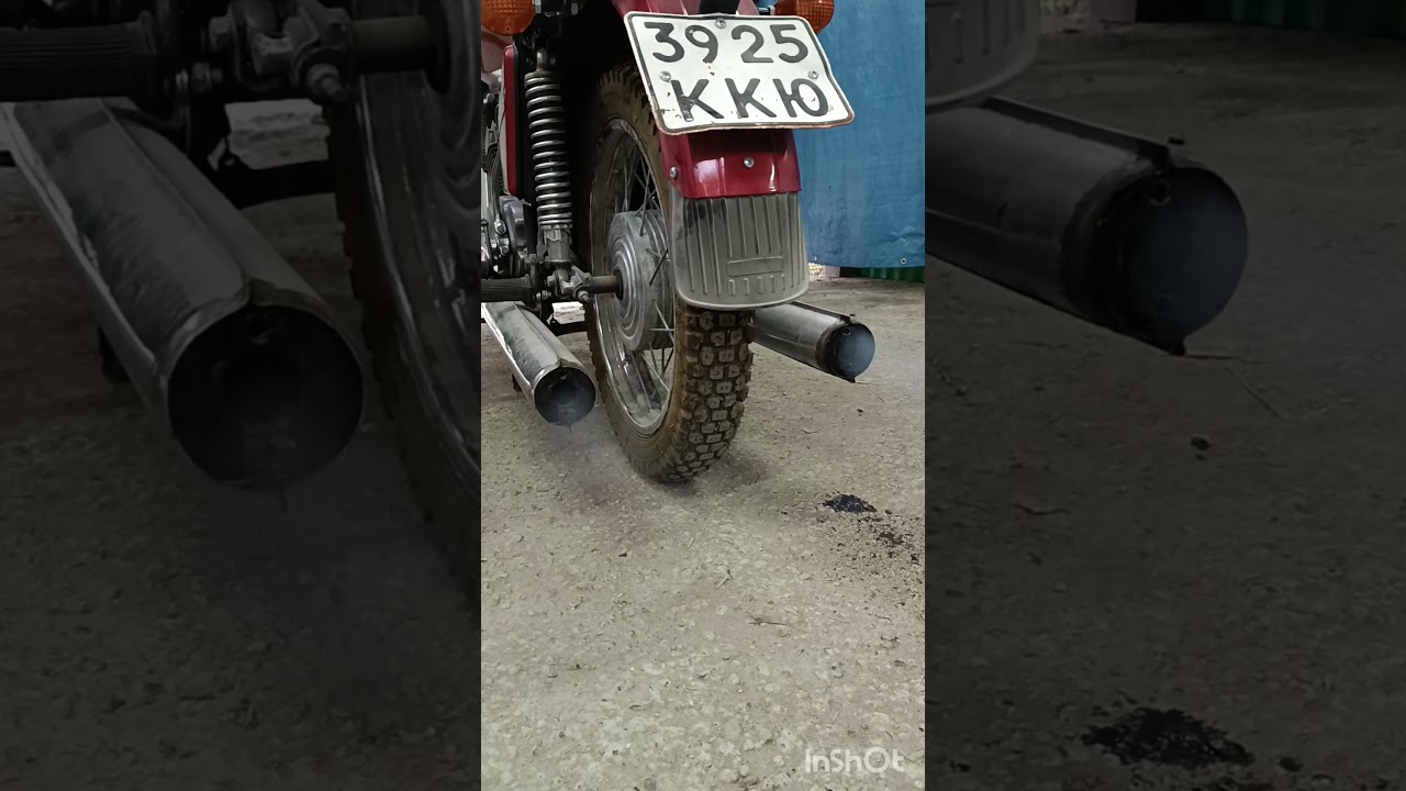 #IZH #Jupiter 5 #Comparison of #Factory #Mufflers and #Resonators #moto #iz #ussr