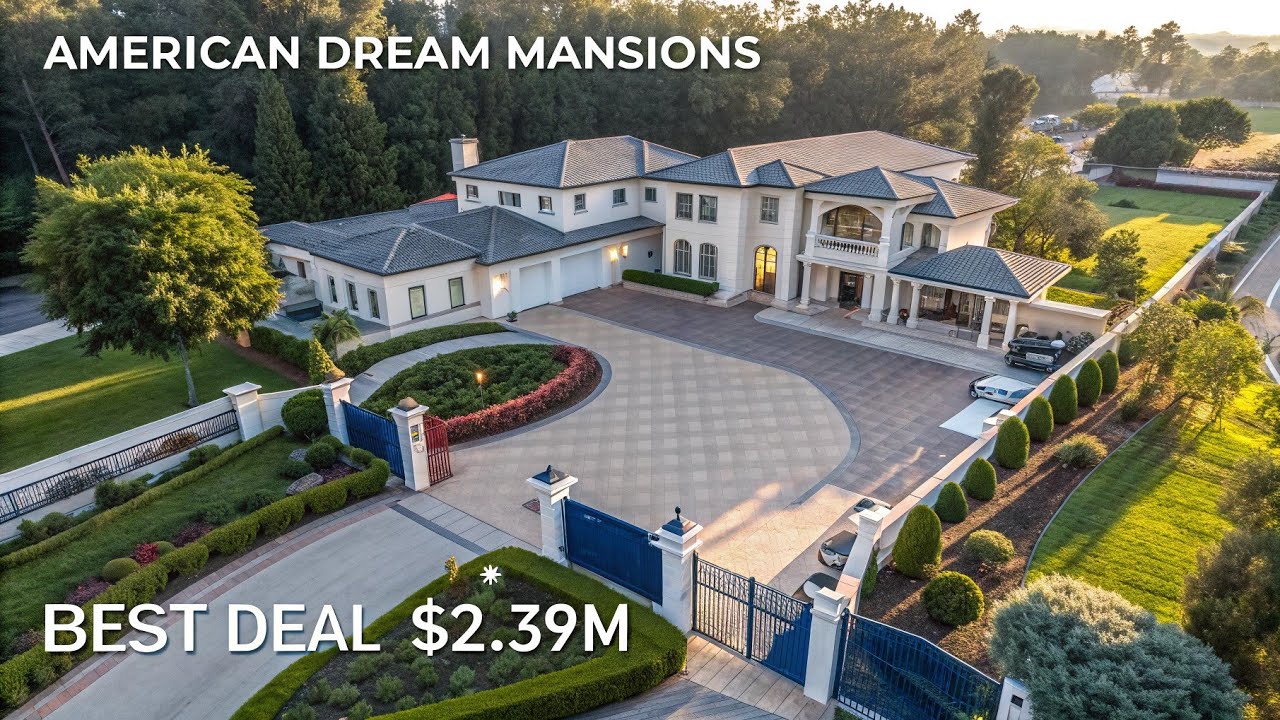 This Mansion Redefines Modern Luxury LivingInside A Gated Estate That Looks UnrealLuxury Home Tour T